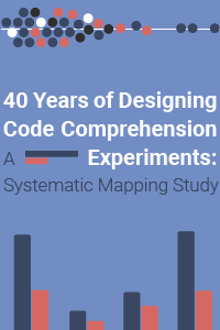 40 Years of Designing Code Comprehension Experiments: A Systematic Mapping Study