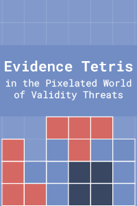 Evidence Tetris in the Pixelated World of Validity Threats